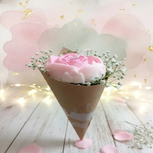 Blush Bloom Cone